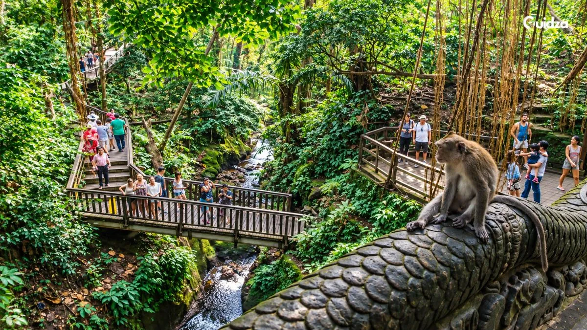 Visit the Sacred Monkey Forest Sanctuary